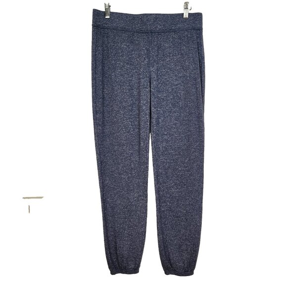 UGG Australia Gable Pajama Jogger Pant M Blue Pull On Cozy Knit Loungewear - Picture 1 of 10